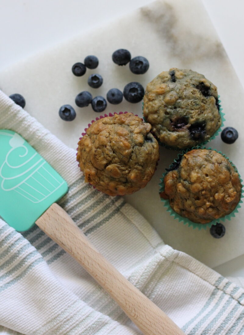 Blueberry Oat Muffins