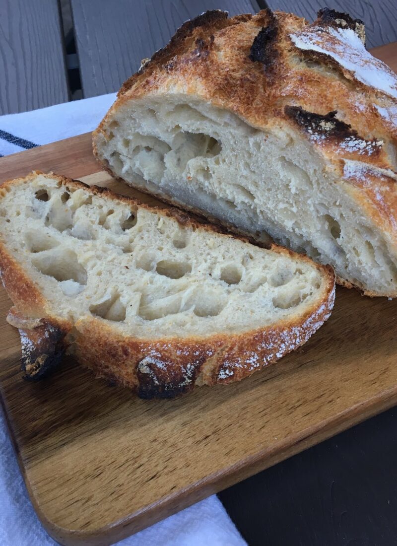 I made Homemade Sourdough Bread