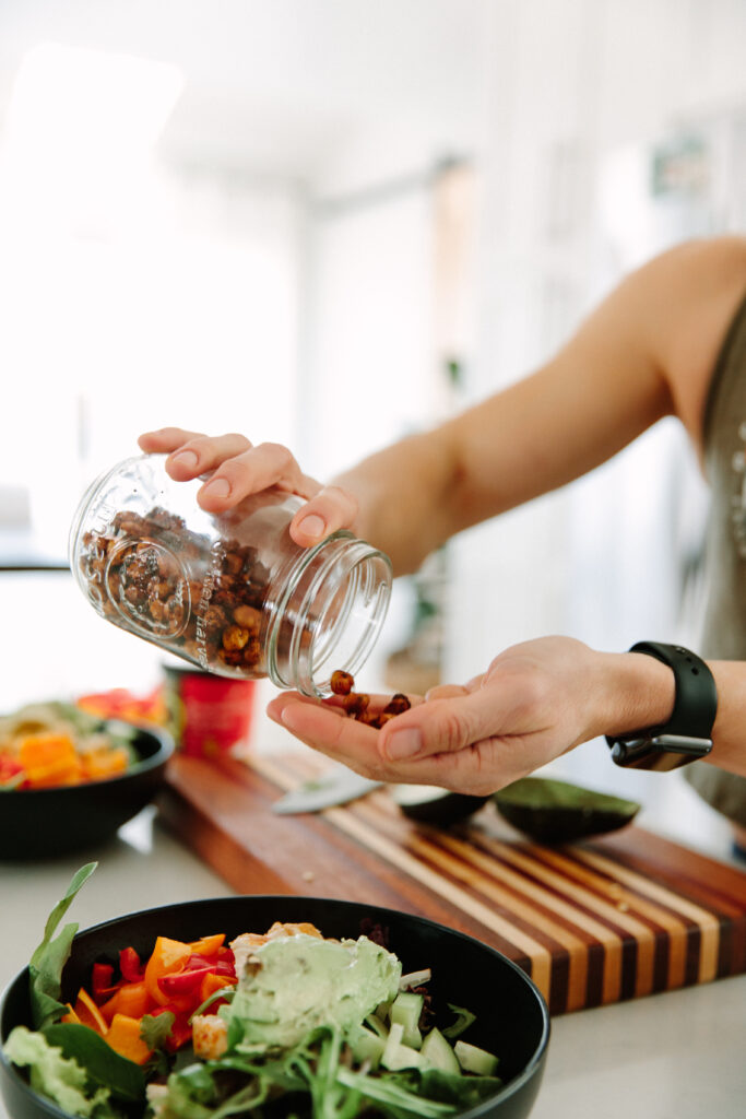 Roasted Chili Lime Chickpeas