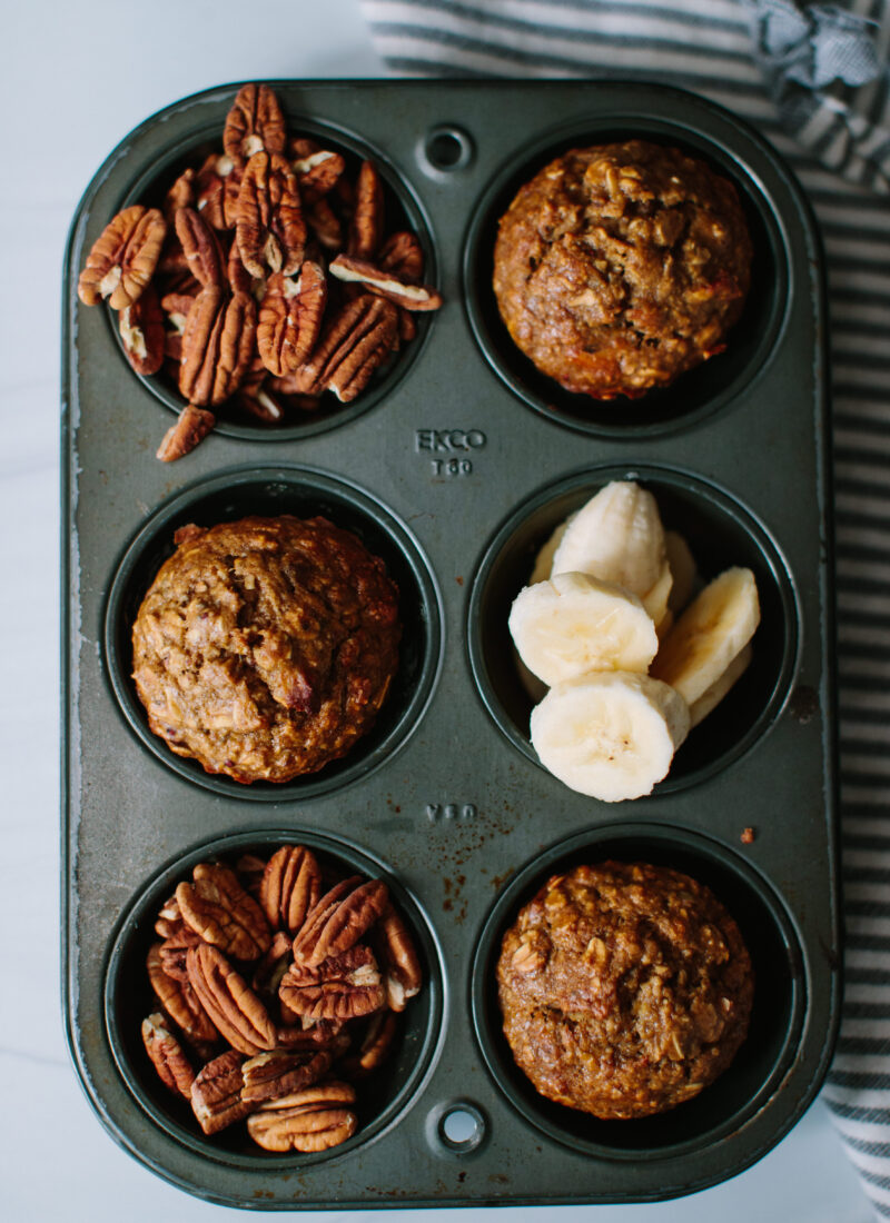 The Only Oatmeal Banana Nut Muffins You Need to Make