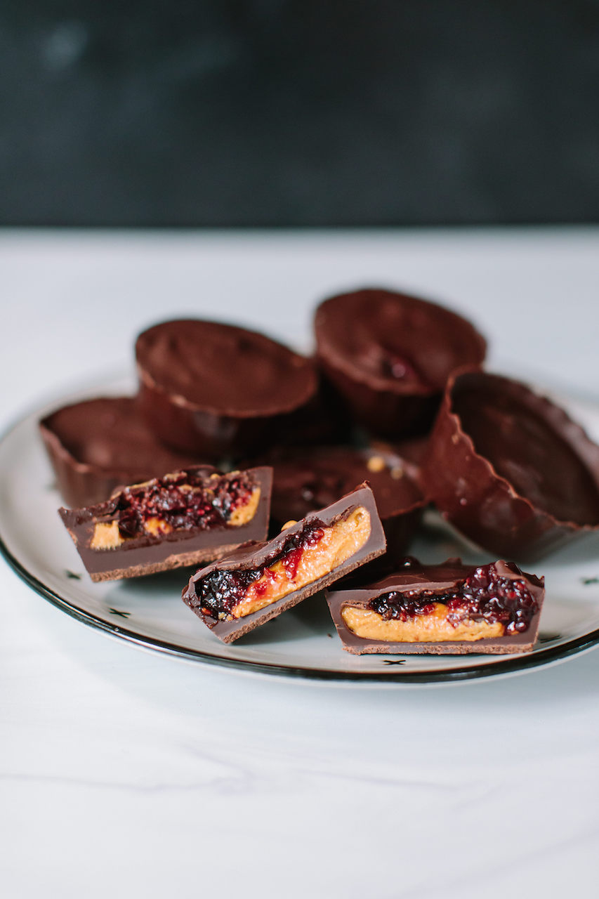 peanut butter & jelly cups