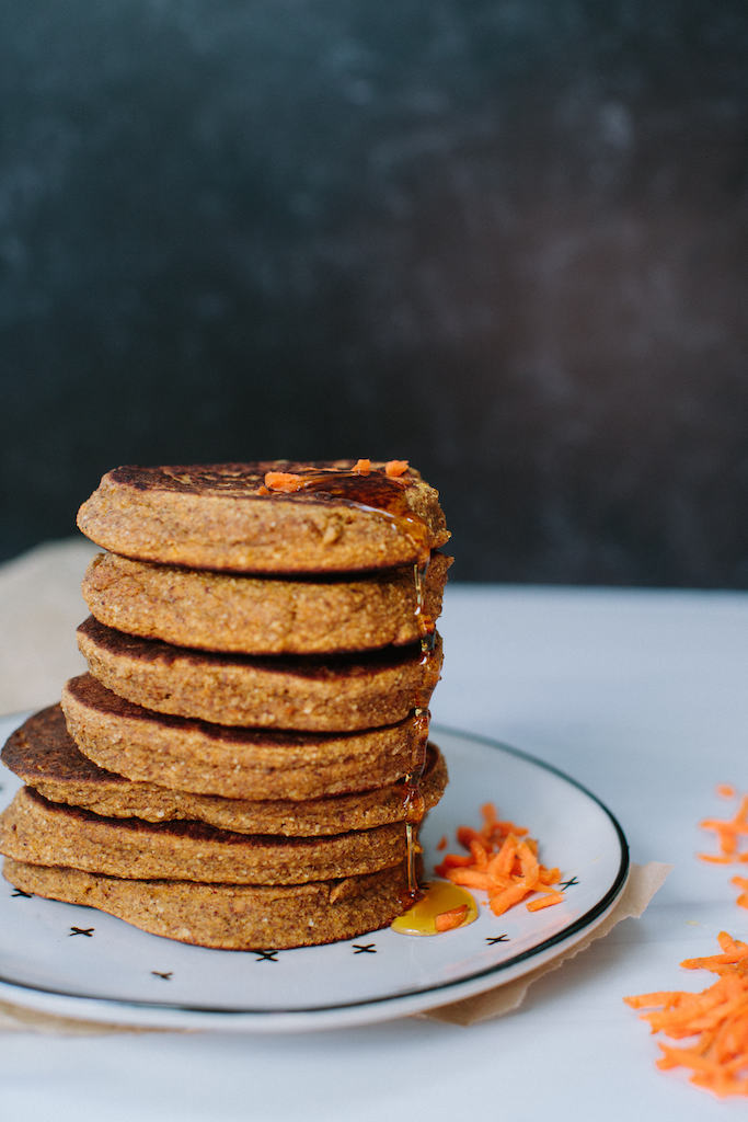 Simple and Delicious Carrot Cake Pancakes