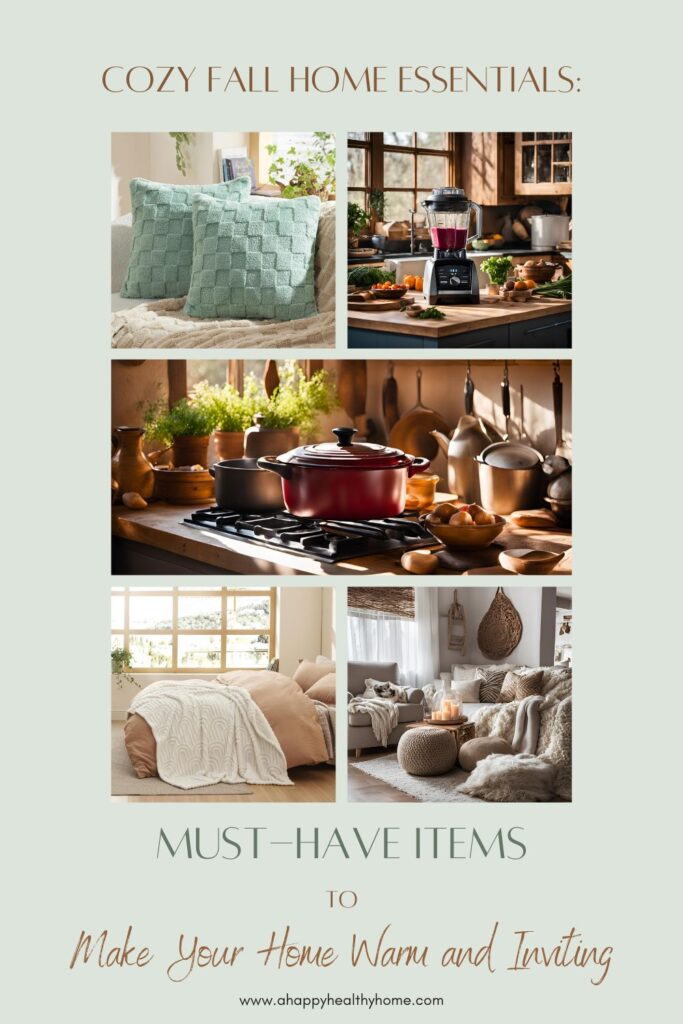 Cozy Fall Home Essentials: Must-Have Items